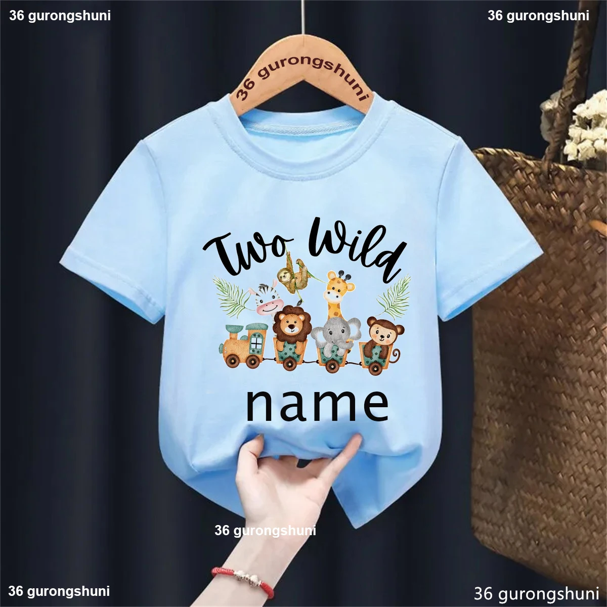 Camiseta niños zoo – Algodón suave