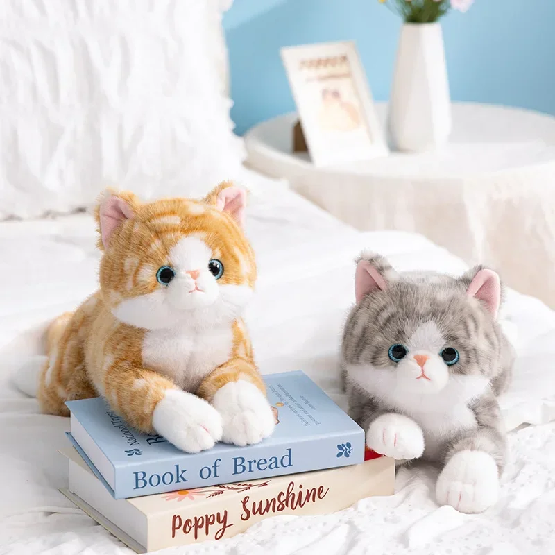 Peluche de gato acostado suave tipo almohada para dormir - imagen 5
