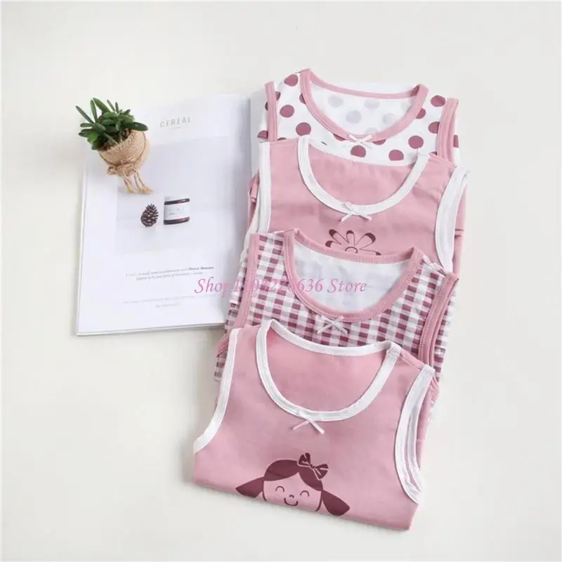 Camiseta deportiva con tirantes para niña en algodón