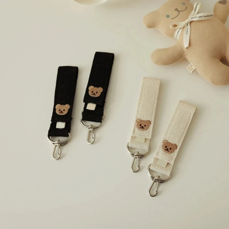 Ganchos para cochecito bebé – Clips sujeción bolsas pañales