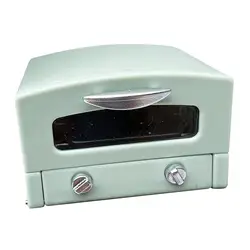 Juego de cocina en miniatura con microondas y cafetera