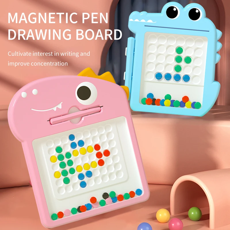 Tablero de dibujo magnético con bolígrafo para niños