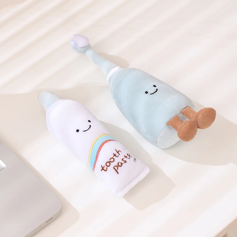 Peluche dental para cepillado infantil con forma de diente suave - imagen 4