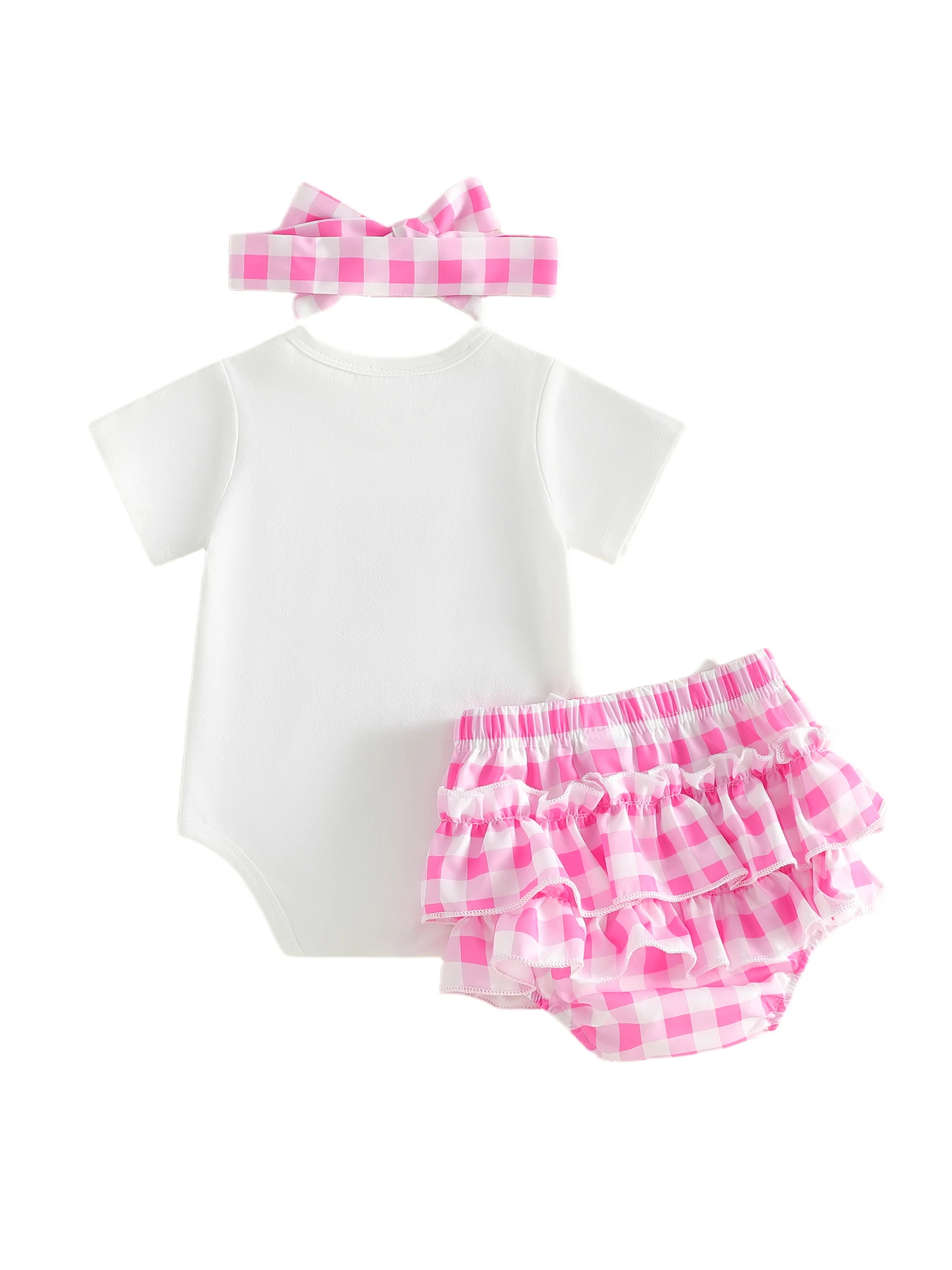 Conjunto para verano con top y shorts a juego