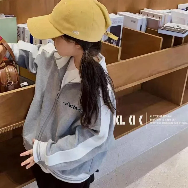Chaqueta béisbol niño – Abrigo ligero primavera/otoño - imagen 5