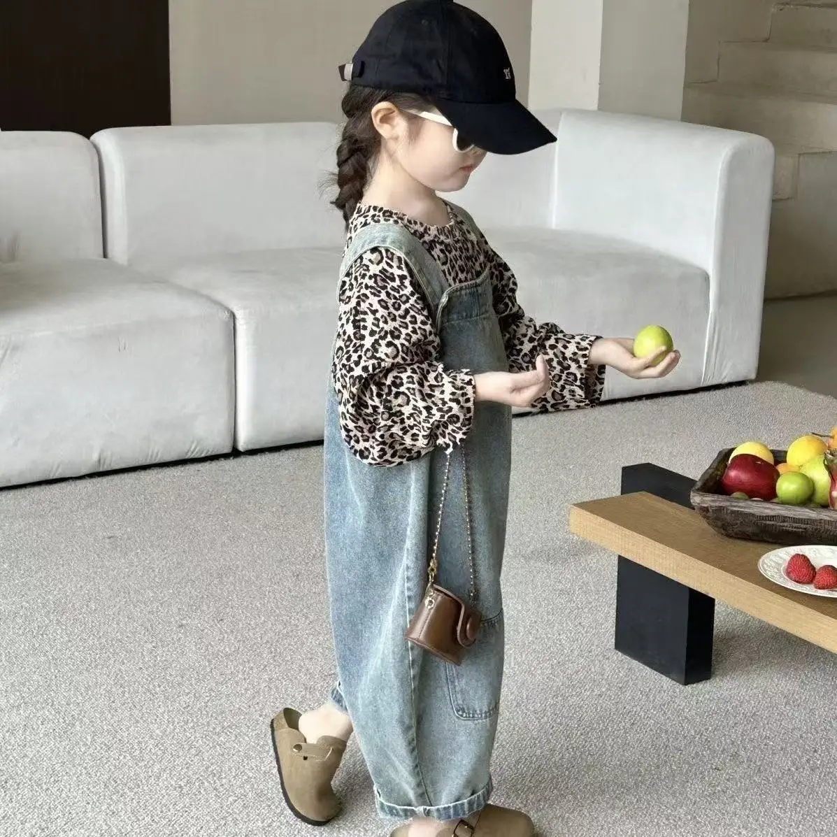 Pantalones vaqueros sueltos para niños y niñas de otoño - imagen 5