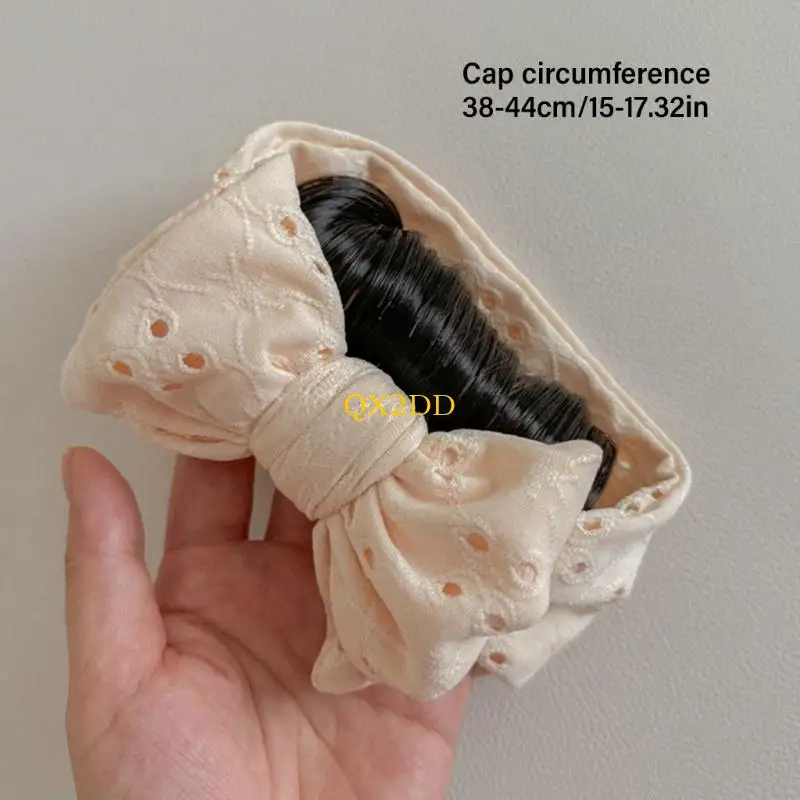 Diadema puesta en bebé