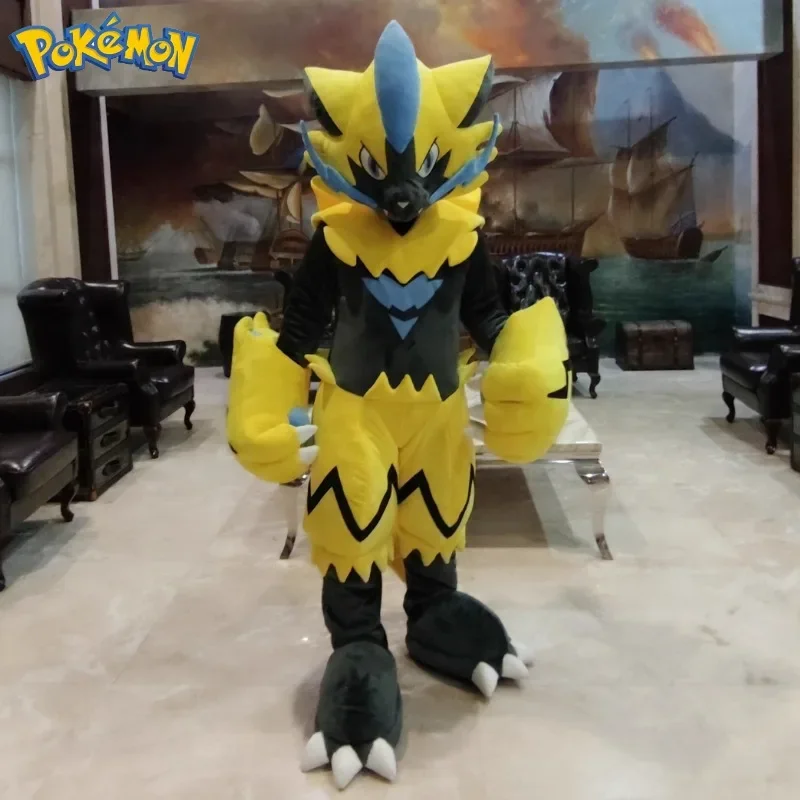 Zeraora disfraz de peluche Pokémon para niños - imagen 4