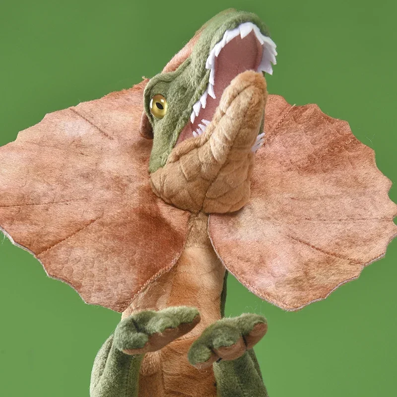 Peluche dinosaurio Dilophosaurus de Kawii, lagarto crestado - imagen 5