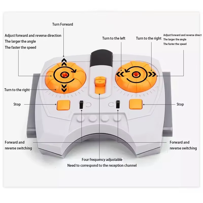 Motor Servo para Bloques de Construcción – Compatible Universal - imagen 3
