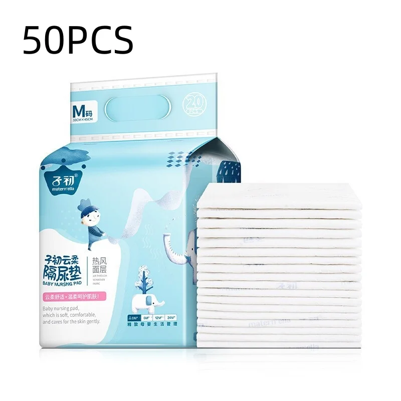 Almohadilla desechable para pañales de bebé impermeable y transpirable - imagen 4