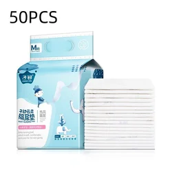 Almohadilla desechable para pañales de bebé impermeable y transpirable