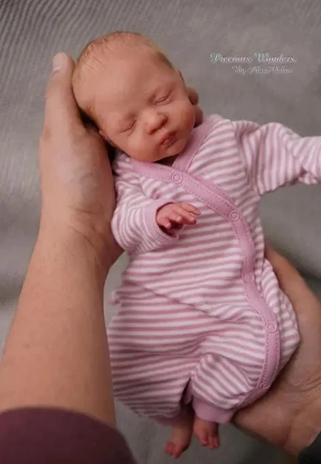 NPK Luna muñeca reborn a mano: kit sin terminar - imagen 5