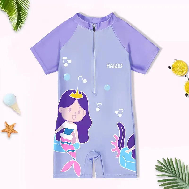 Traje de baño para niños y niñas con estilo alegre