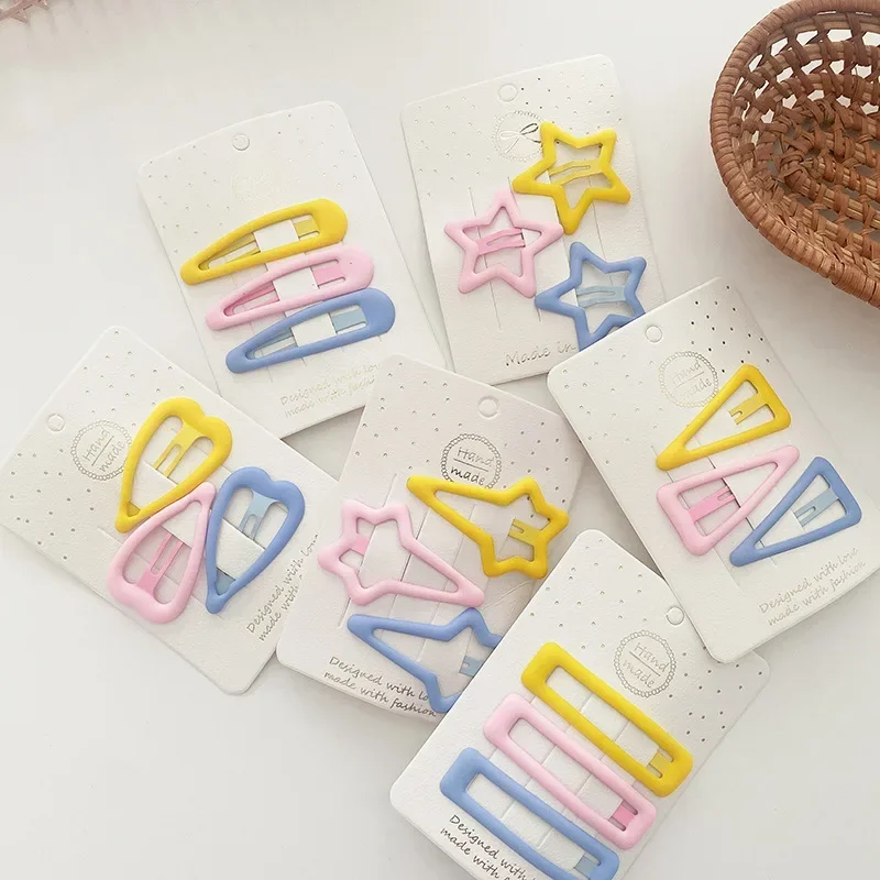 Pinzas y horquillas de colores para el pelo de niña - imagen 3
