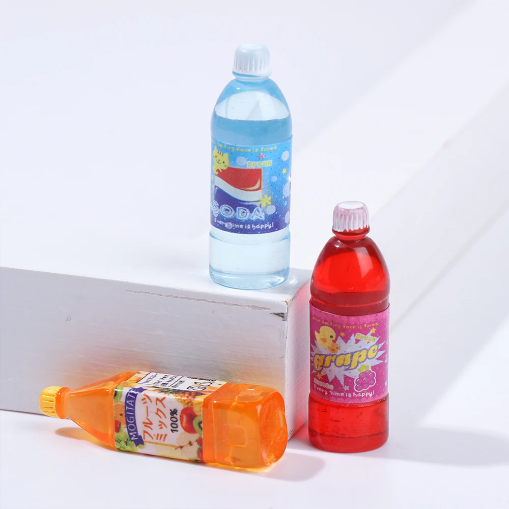 OB11 Botellas de zumo mini para casa de muñecas – Accesorios de cocina