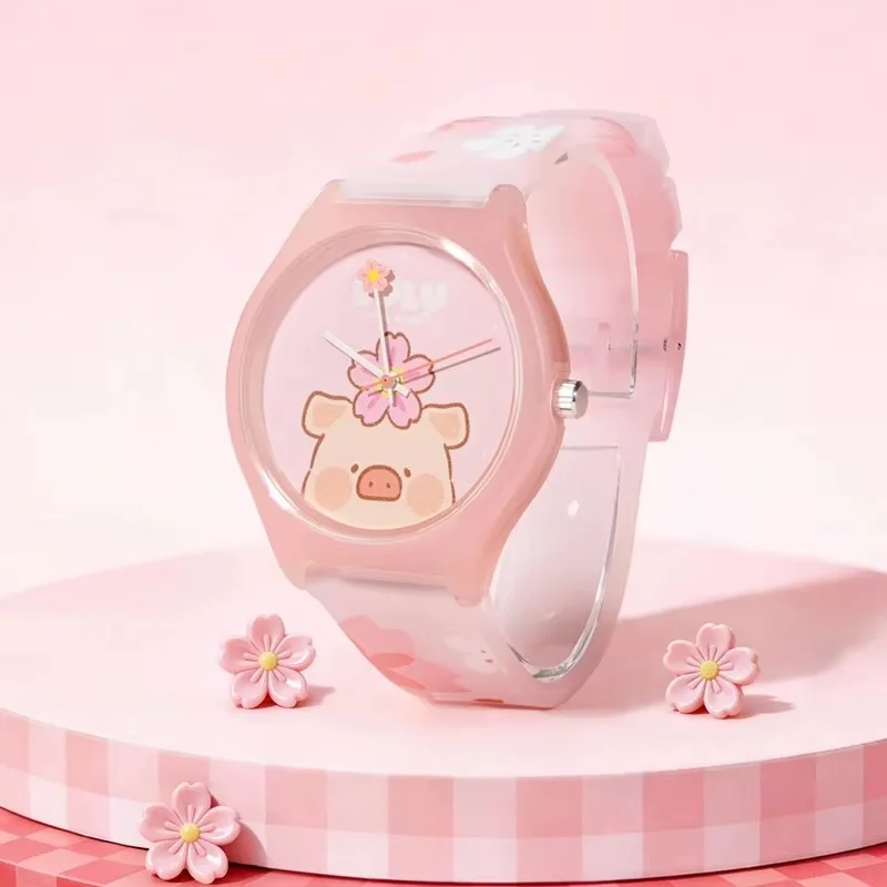 Oyzeroplus Lulu Pig Time caja misteriosa de relojes - imagen 3