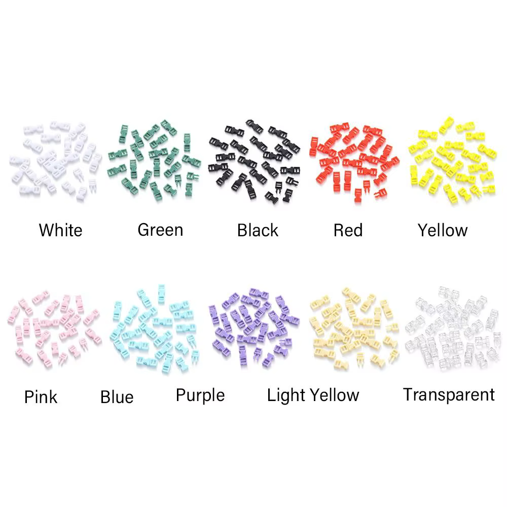 Mini hebillas de colores