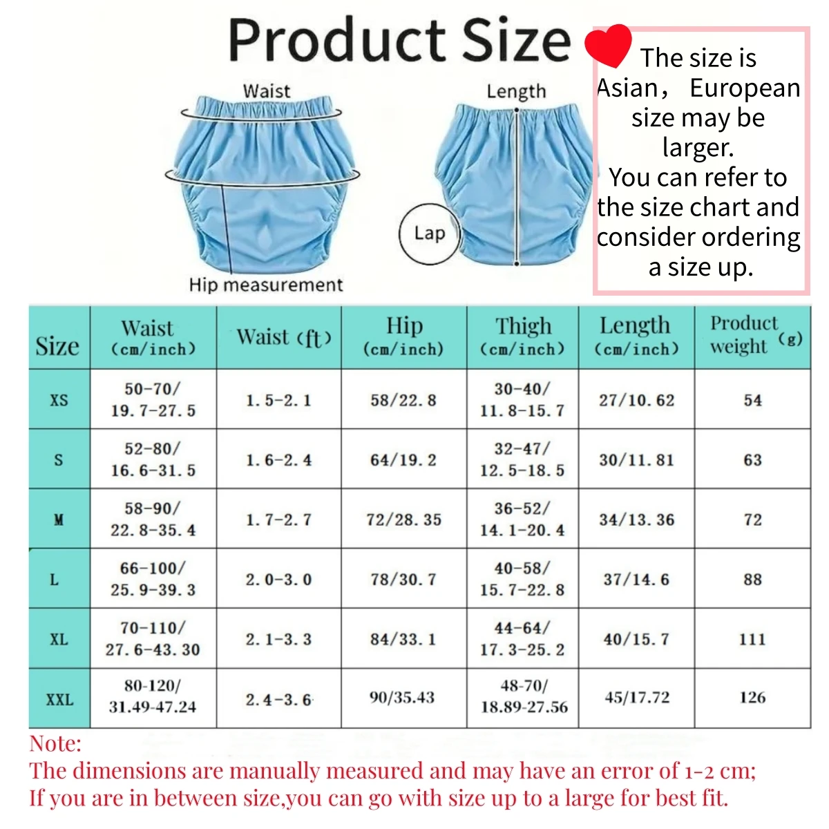Pack de 2 pantalones impermeables para adulto, tallas S-XXL