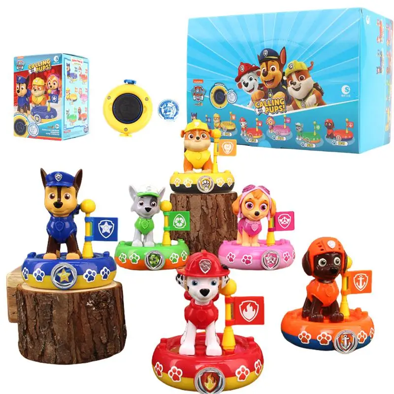 Figuras Paw Patrol con Chase Marshall Rubble Skye – Caja Sorpresa