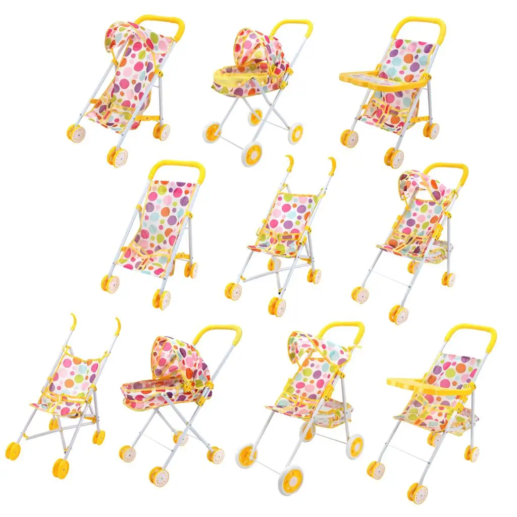 Cochecito plegable para bebé – Decoración guardería niños - imagen 2