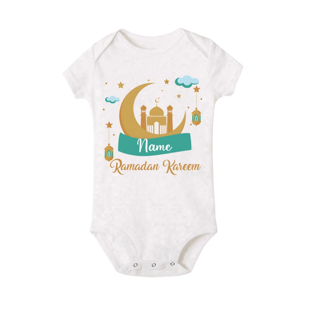 Body personalizado Eid Mubarak para bebé recién nacido - imagen 4