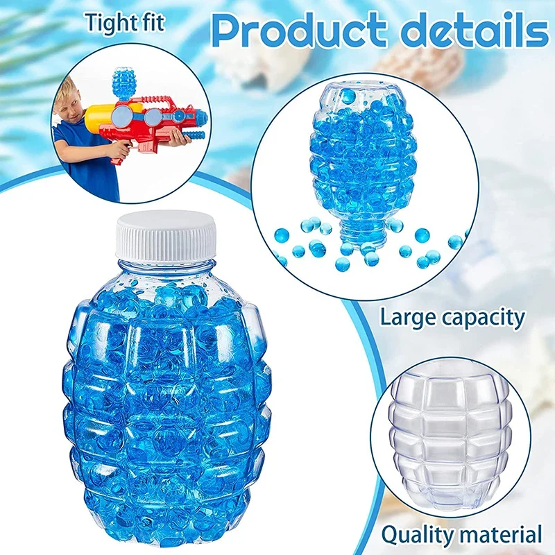 Juego de cuentas gel agua con botella pistola