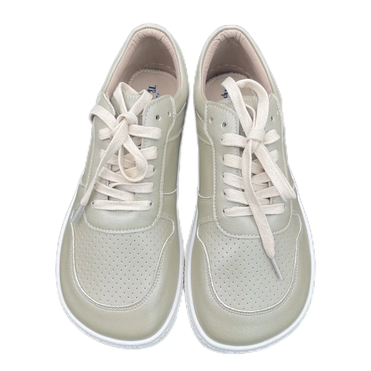 Zapatillas de piel flexible para niños – Suela plana y puntera ancha - imagen 3
