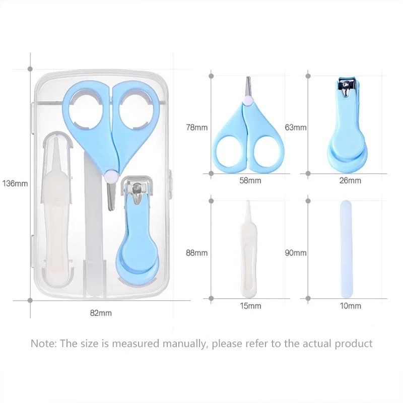 vvocci Kit higiene bebé recién nacidos – cuidado de uñas y tijeras - imagen 4