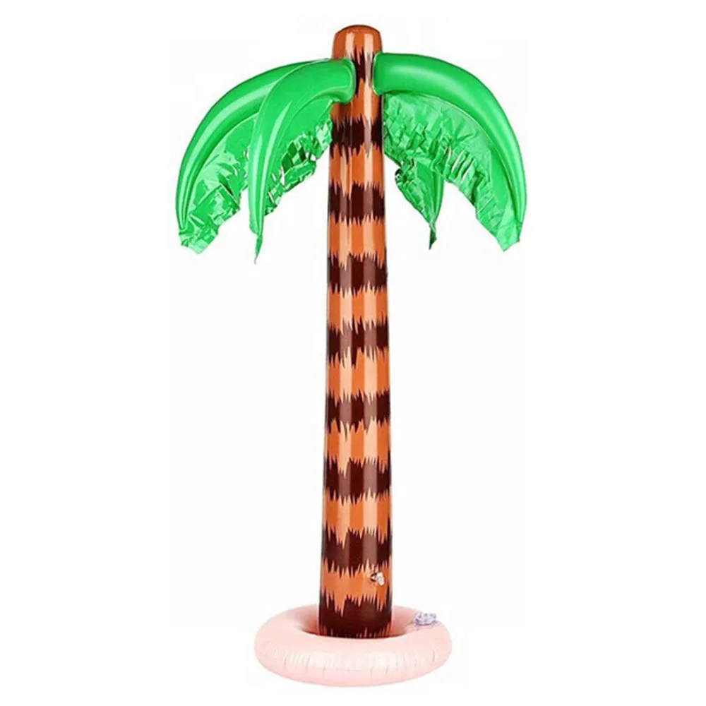 Árbol de coco inflable verde para decoración exterior, piscina - imagen 2