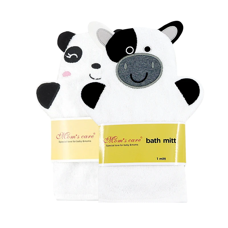 Nowborn toalla de baño bebé algodón con bordado animal - imagen 2