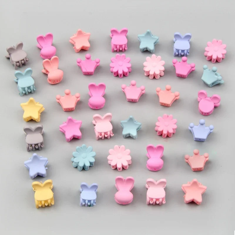 Pinzas para el pelo de niña - Pack 30 piezas con motivos infantiles - imagen 4