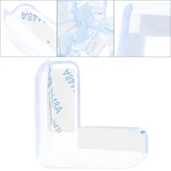 Protectores de esquinas silicona extraíbles para muebles infantiles