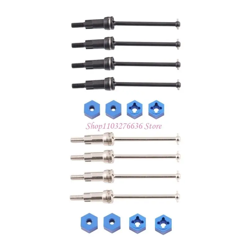 Detalle del eje de transmisión diferencial para coche RC 1/18