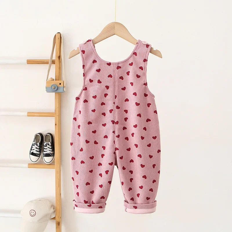 MILANCEL Pantalones pana para niña – Otoño 2024 holgados y versátiles - imagen 3