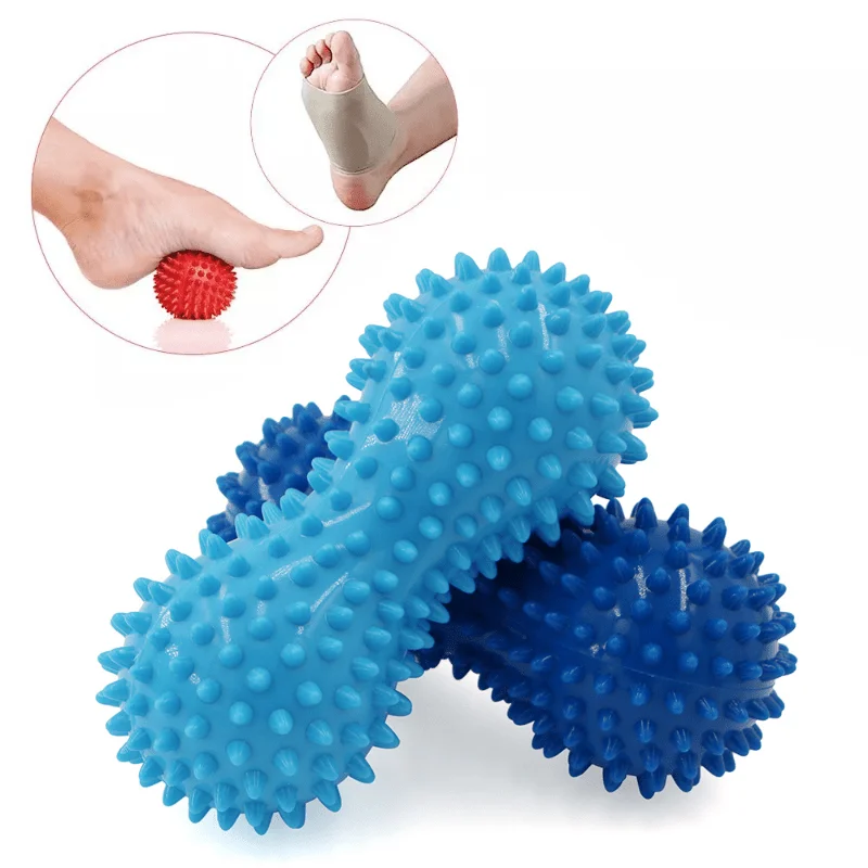 Bola de masaje profundo con forma cacahuete portátil para cuello - imagen 2