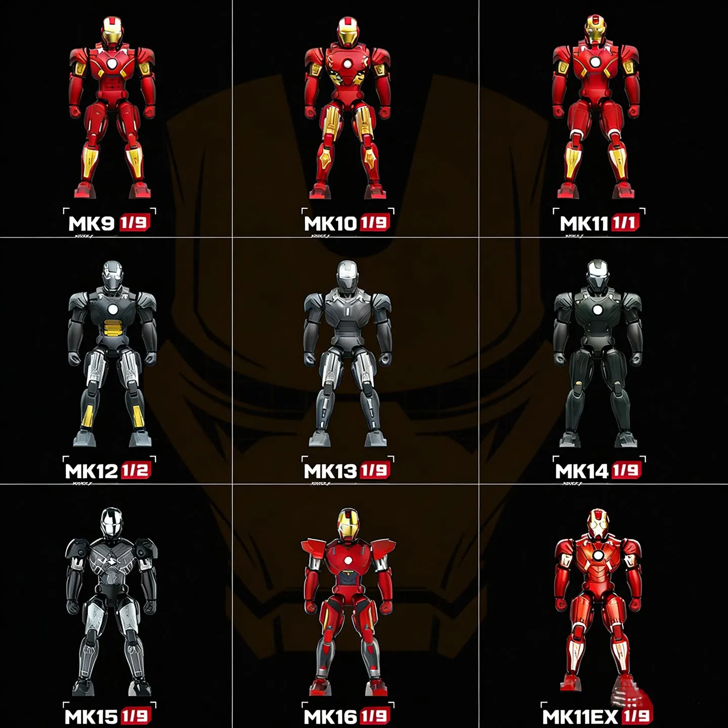 Figura de acción articulada Iron Man de Avengers, coleccionable - imagen 5