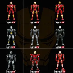 Figura de acción articulada Iron Man de Avengers, coleccionable