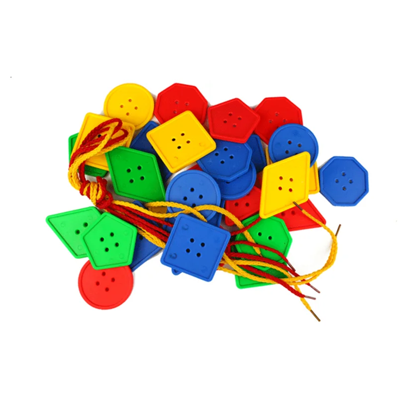 Juguetes Montessori GYH – Bloques geométricos para aprendizaje temprano - imagen 3