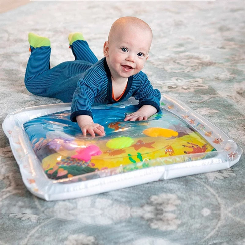 Estera de agua inflable – Juguete educativo tiempo barriguita bebés - imagen 3