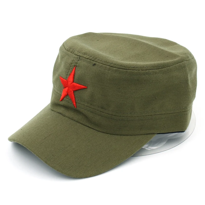 Gorra infantil de algodón para verano – Estilo militar con estrella - imagen 5