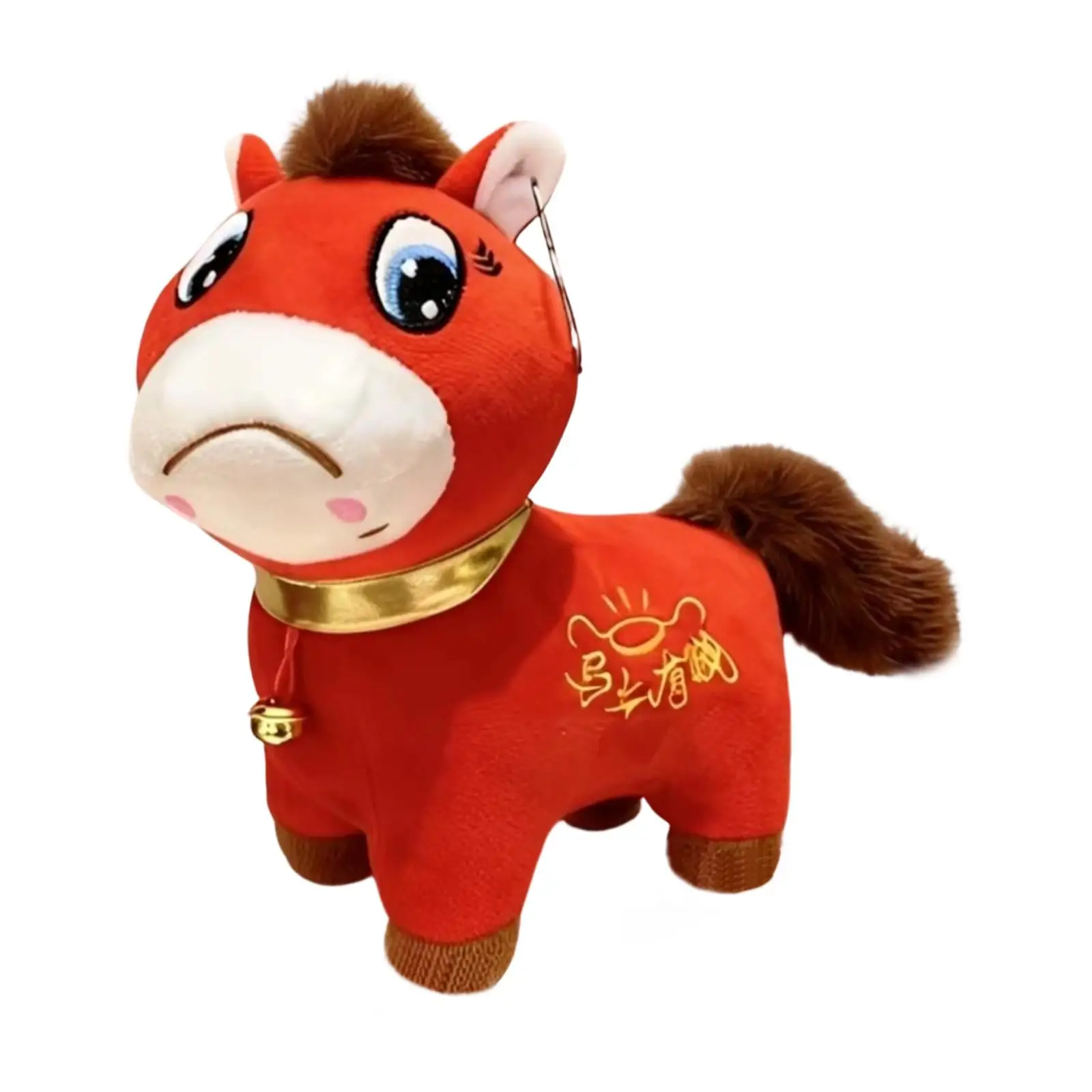 Muñeco de peluche caballo para habitación y fotos de primavera - imagen 3