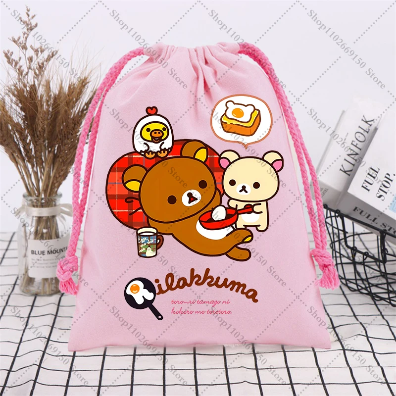 Vista completa de la bolsa Rilakkuma