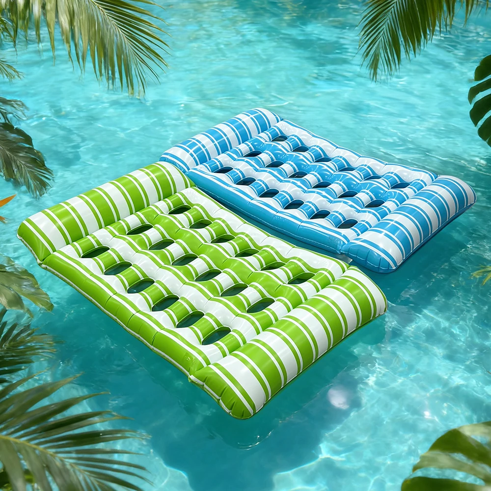 Silla flotante inflable para piscina y playa – asiento individual - imagen 4