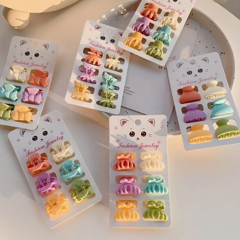 Mini clips de pelo infantiles florales para niña - imagen 3