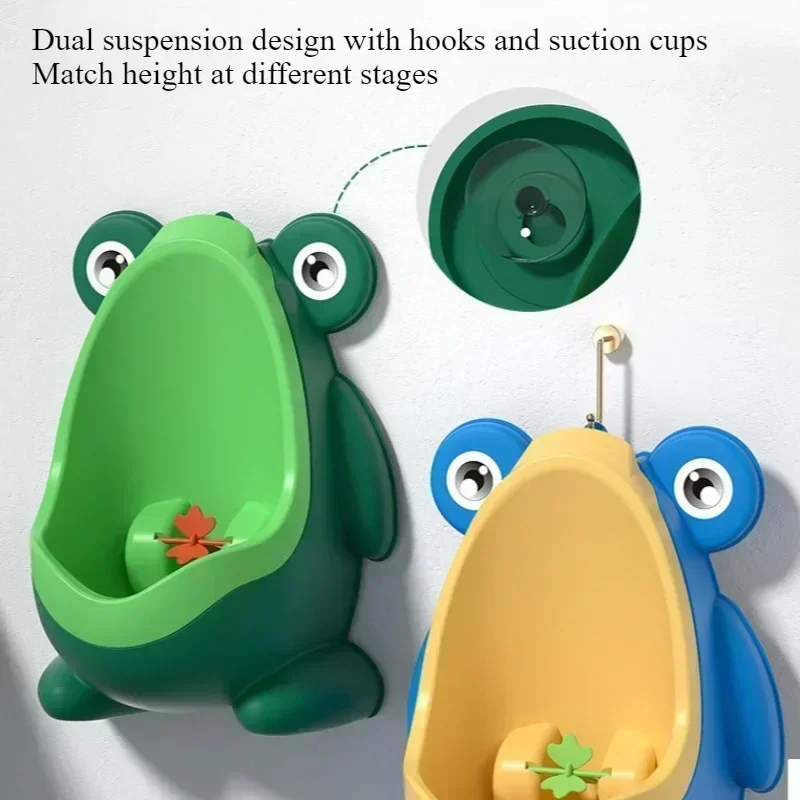 Orinal portátil para niños dinosaurio y rana entrenamiento inodoro - imagen 3