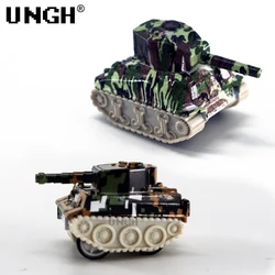 UNGH Mini Tanque Militar – Coche de juguete de aleación para niños