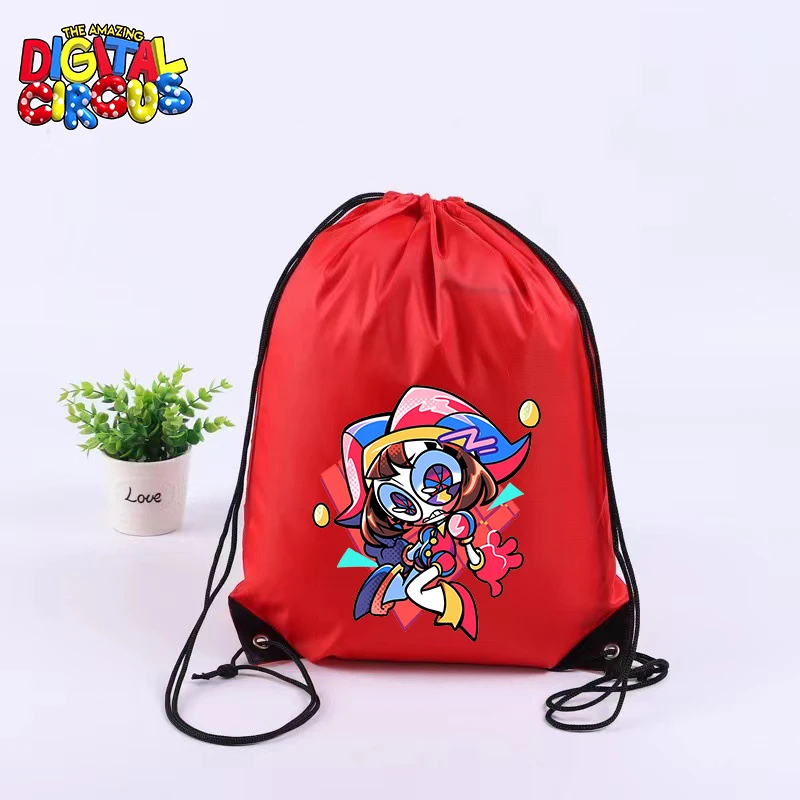 Mochila con cordón The Amazing Digital Circus impermeable ligera - imagen 3