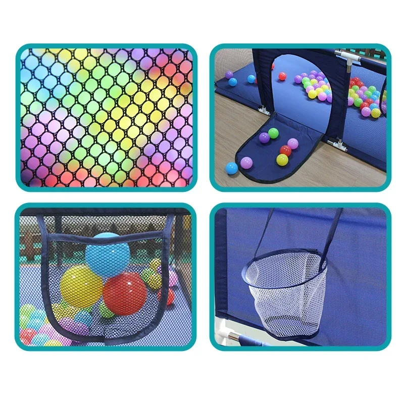 IMBABY Parque infantil bebé con piscina de pelotas y actividades - imagen 3