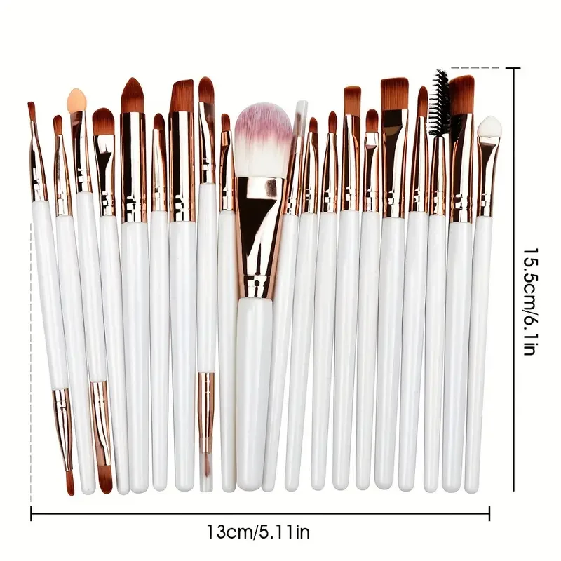 Juego de pinceles para ojos con maquillaje preciso y sombra - imagen 4